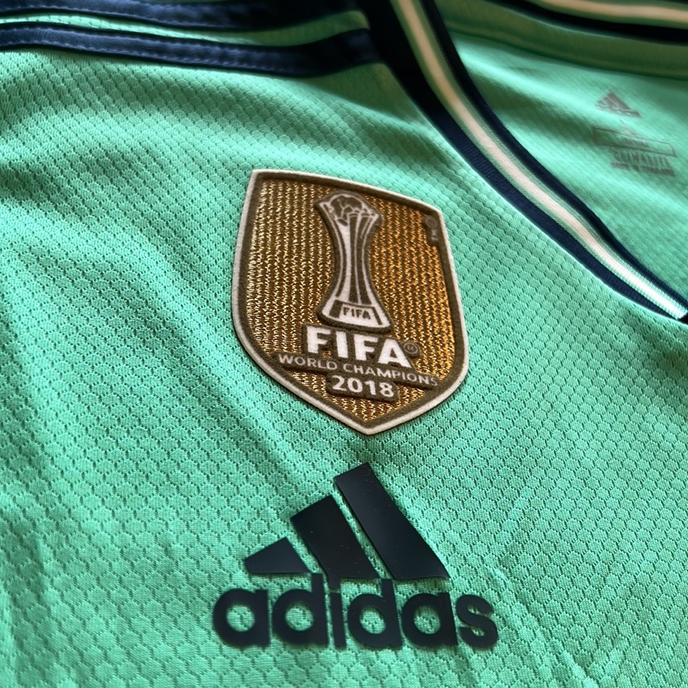 Real Madrid #5 Raphael Varane 2018-19 Adidas UEFA Champions League Away Jersey - Picture 4 of 9